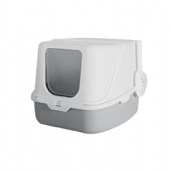 Front flip cat litter box